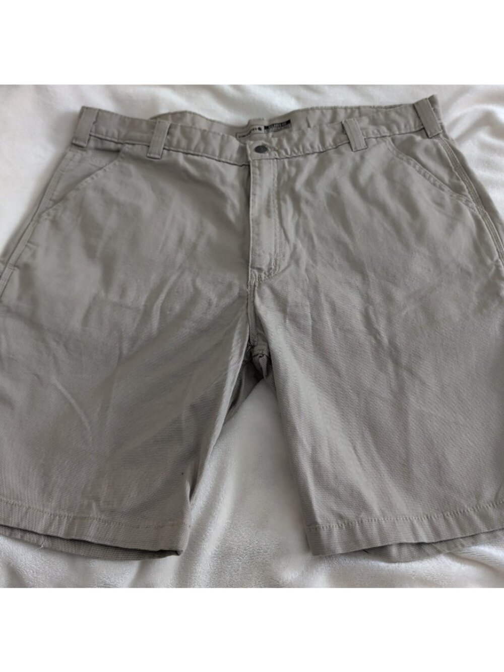 Carhartt Shorts Mens Size 42 Canvas Relaxed Fit Rugged Flex Outdoor-lp